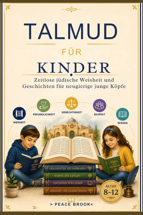 Carte Talmud für Kinder PEACE BROOK