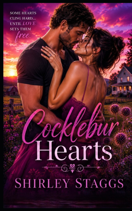 Carte Cocklebur Heart SHIRLEY STAGGS