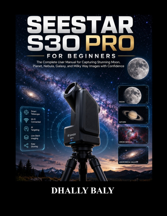 Carte SEESTAR S30 PRO FOR BEGINNERS DHALLY BALY