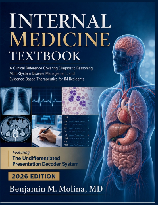 Könyv Internal Medicine Textbook 2026 Benjamin M. Molina MD