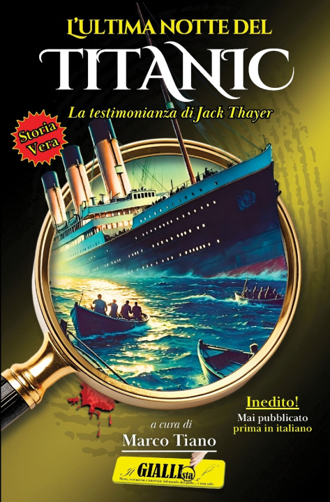 Boek L'ultima notte del Titanic Jack Thayer