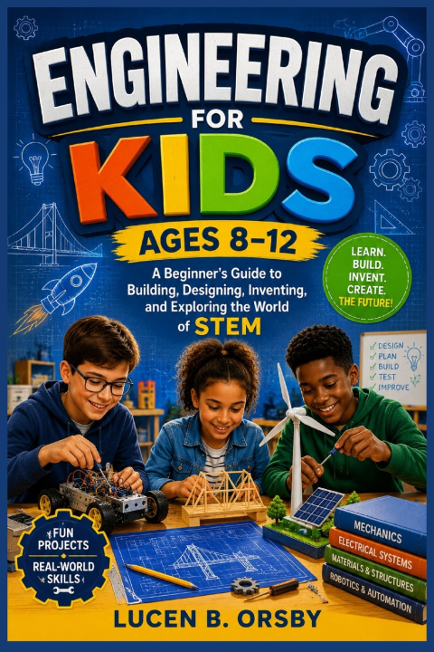 Carte ENGINEERING FOR KIDS AGES 8-12 LUCEN B. ORSBY