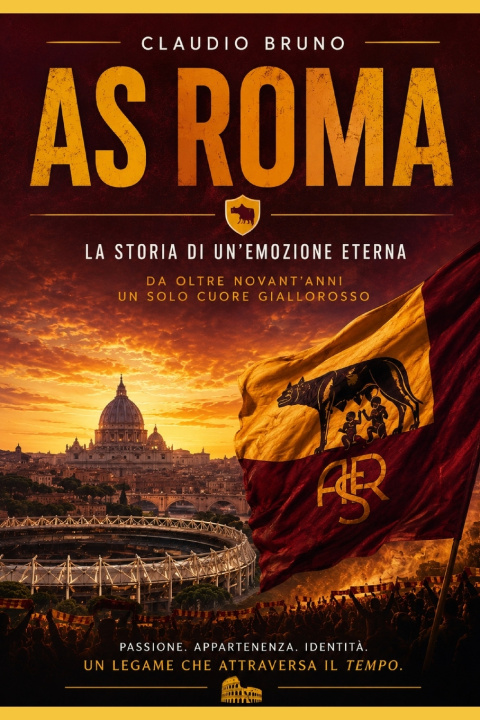 Kniha AS ROMA Claudio Bruno