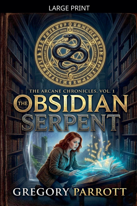 Carte The Obsidian Serpent Gregory Parrott