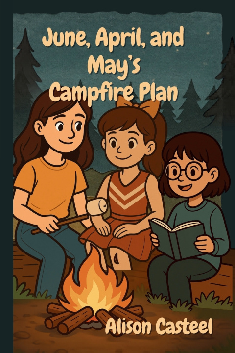 Könyv June, April and May's Campfire Plan Alison Casteel