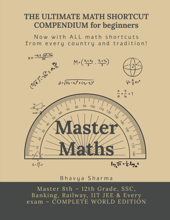 Knjiga THE ULTIMATE MATH SHORTCUT COMPENDIUM for beginners Bhavya Sharma
