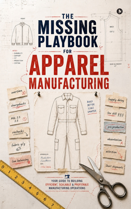 Книга The Missing Playbook for Apparel Manufacturing Harish Manmohan