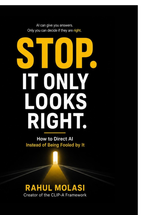 Livro Stop. It Only Looks Right Rahul Molasi