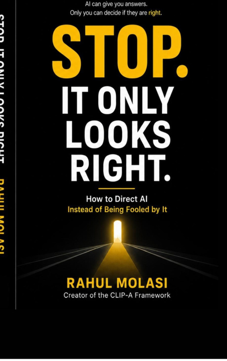 Kniha Stop. It Only Looks Right Rahul Molasi