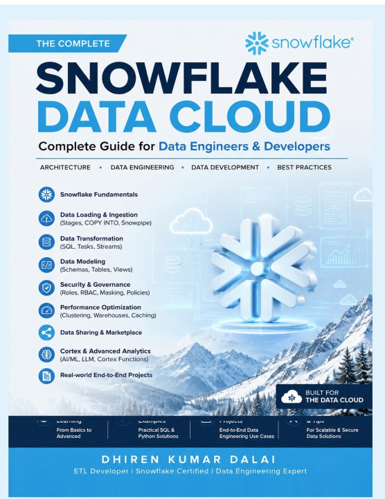 Buch Snowflake Data Cloud Dhiren Kumar dalai