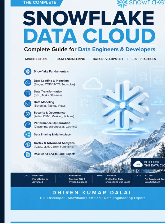 Buch Snowflake Data Cloud Dhiren Kumar dalai