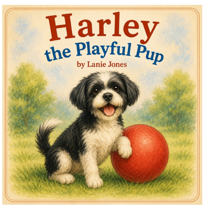 Könyv Harley the Playful Pup Lanie Jones