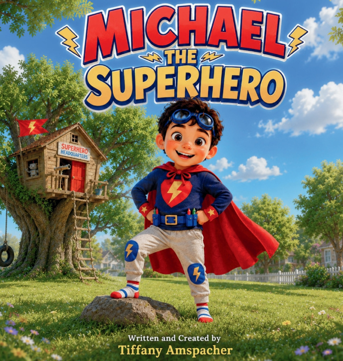 Kniha Michael the Superhero Tiffany Amspacher