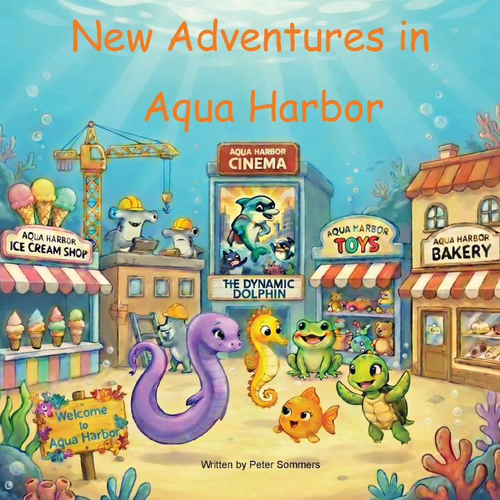 Livro New Adventures in Aqua Harbor Sommers