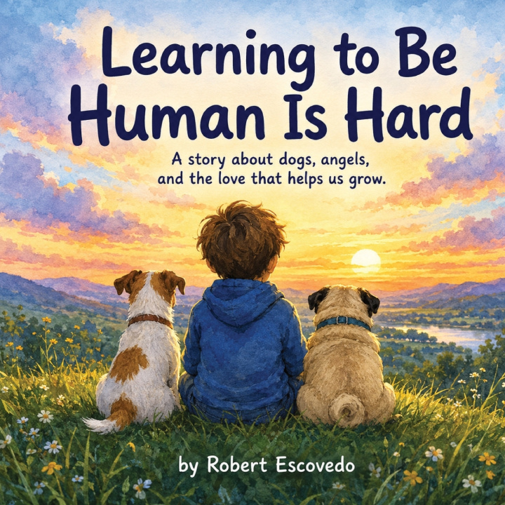 Könyv Learning To Be Human Is Hard Robert Escovedo