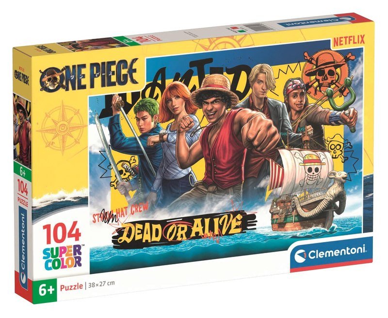 Hra/Hračka Puzzle One Piece 104 dílků 