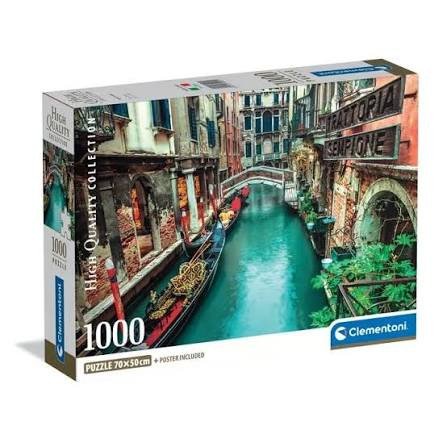 Spel/speelgoed Puzzle Benátský kanál 1000 dílků 