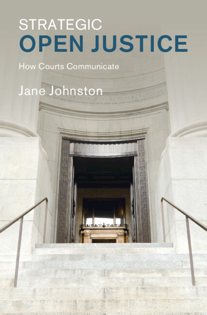 Libro Strategic Open Justice Jane Johnston