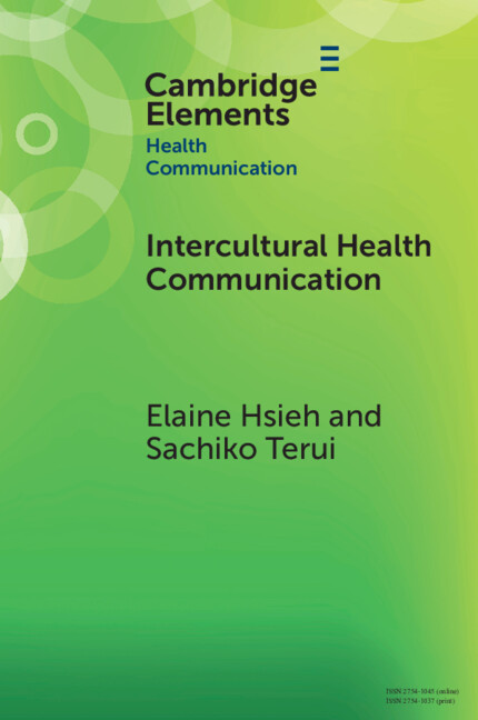 Book Intercultural Health Communication Elaine Hsieh