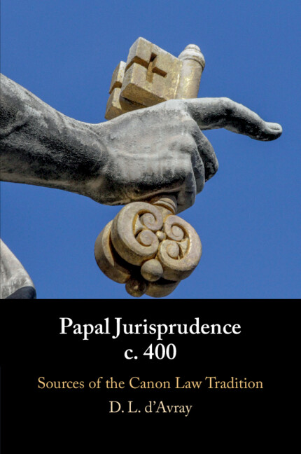Książka Papal Jurisprudence c. 400 