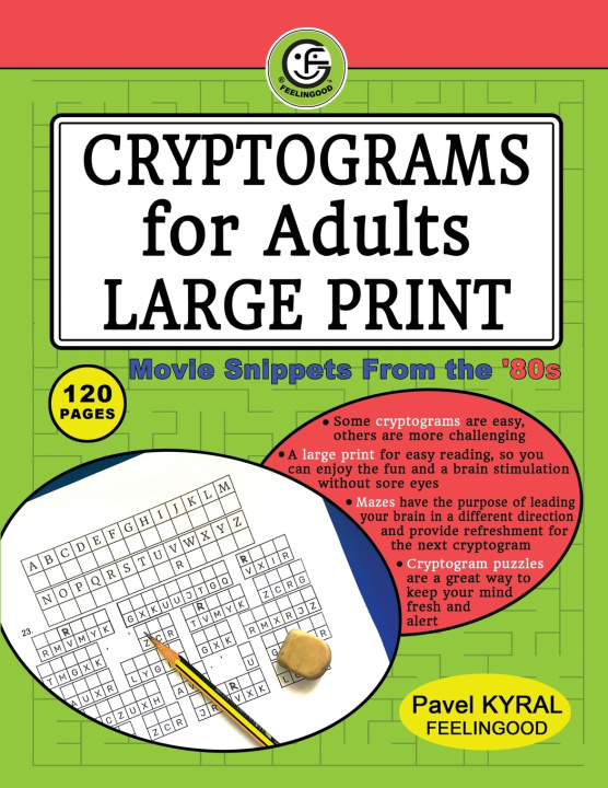 Carte Cryptograms for Adults Large Print Pavel Kyral