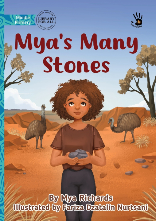 Livro Mya's Many Stones - Our Yarning Mya Richards