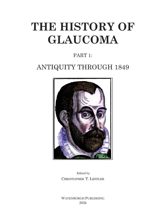Livro The History of Glaucoma Christopher T. Leffler
