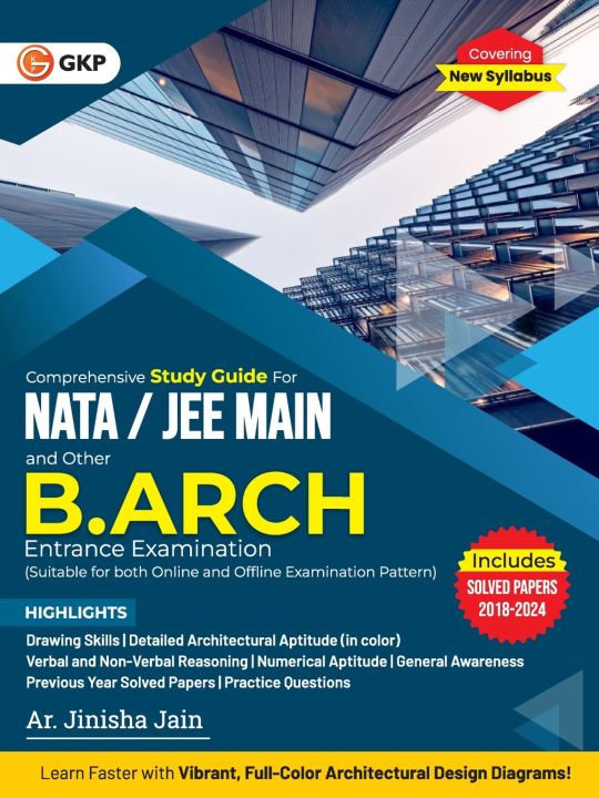 Книга GKP NATA 2025 Ar. Jinsha Jain