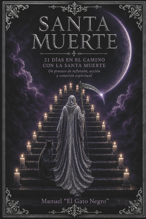 Книга Santa Muerte Manuel "El Gato Negro"