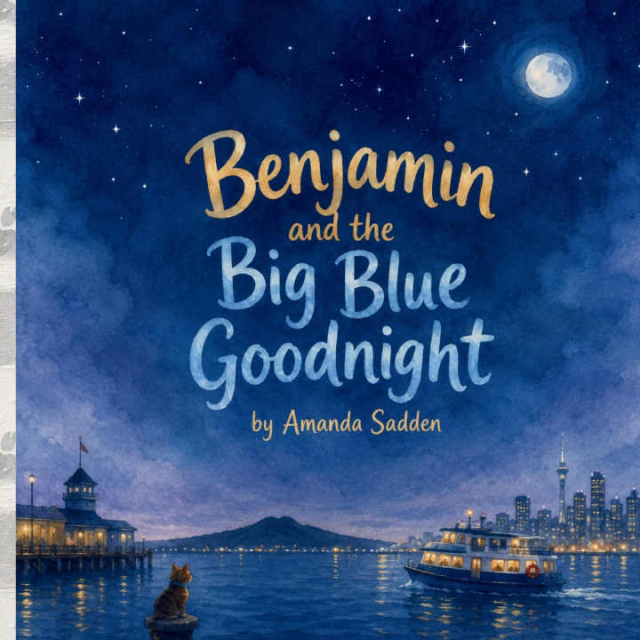 Carte Benjamin and the Big Blue Goodnight Amanda Sadden
