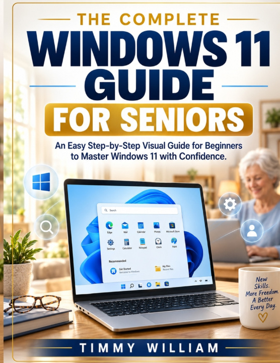 Kniha THE COMPLETE WINDOWS 11 GUIDE FOR SENIORS TIMMY WILLIAM