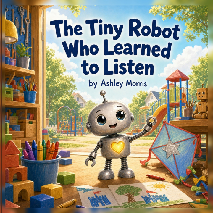 Carte A Tiny Robot Who Learned To Listen. Ashley Dawn Morris