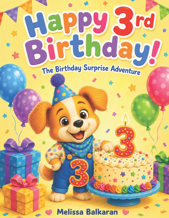 Książka Happy 3rd Birthday! Melissa Balkaran