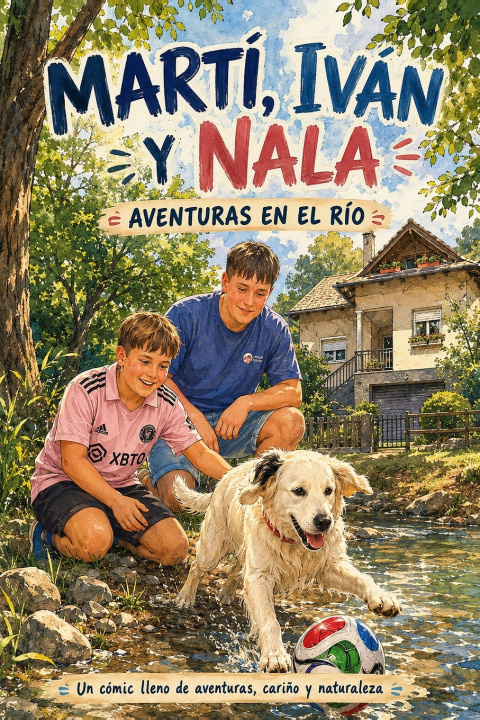Книга Martí, Iván y Nala Mónica Ruzafa