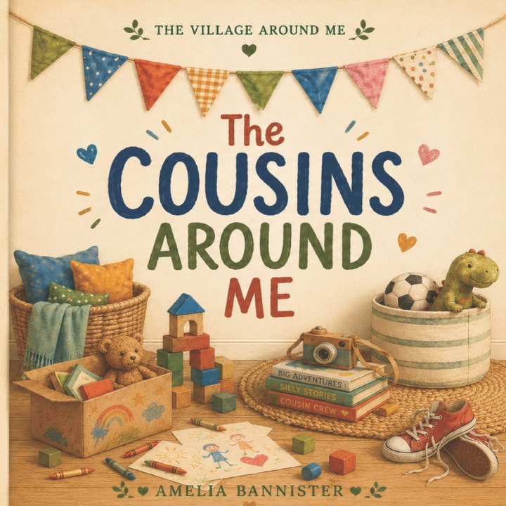 Книга The Cousins Around Me Amelia Bannister