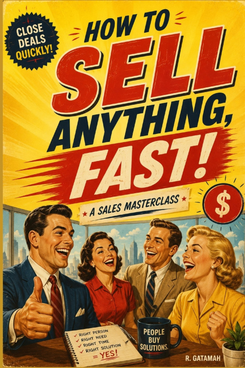 Carte How to Sell Anything, Fast! R. Gatamah