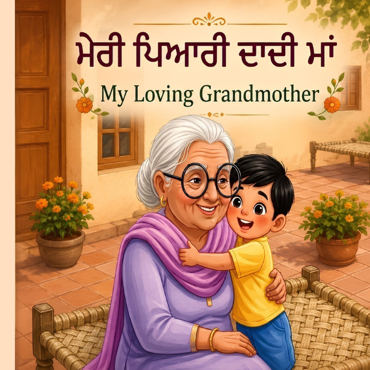 Knjiga My Loving Grandmother - ਮੇਰੀ ਪਿਆਰੀ ਦਾਦੀ ਮਾਂ Roop Kaur