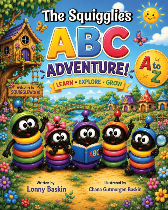Kniha The Squigglies ABC Adventure Lonny Baskin