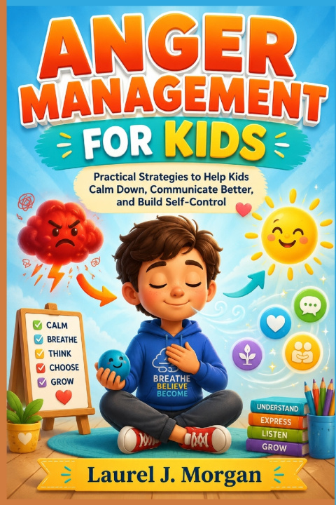 Książka ANGER MANAGEMENT FOR KIDS Laurel J. Morgan