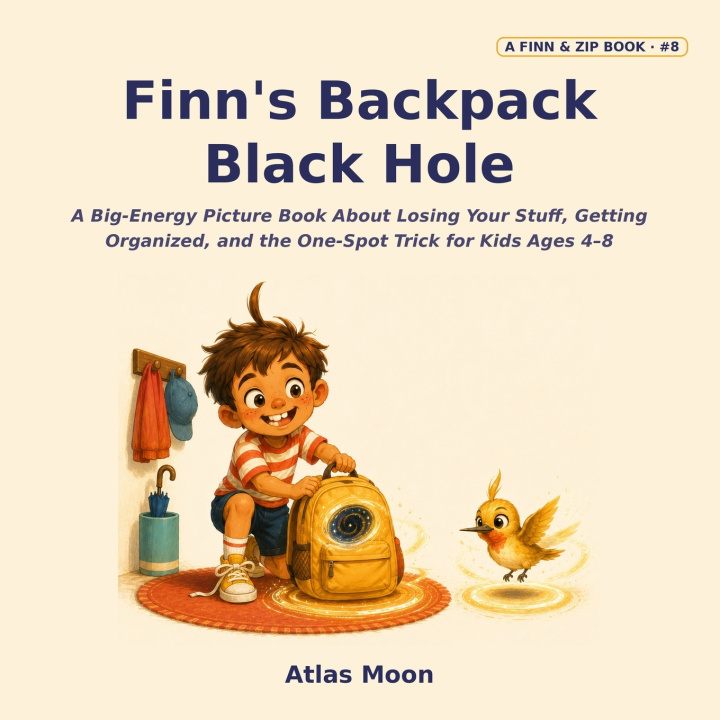 Книга Finn's Backpack Black Hole Atlas Moon