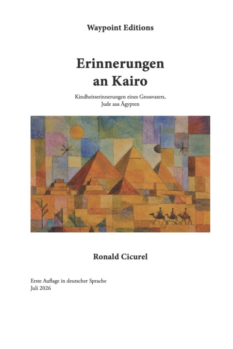 Carte Erinnerungen an Kairo RONALD Cicurel