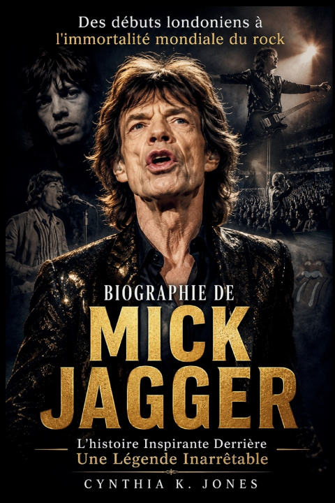 Carte Biographie De Mick Jagger Cynthia K. Jones