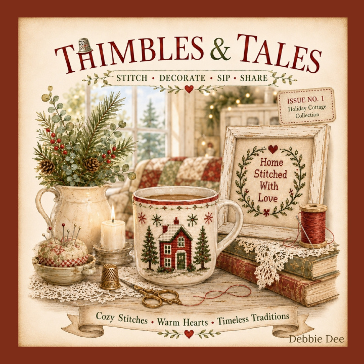 Książka Thimbles & Tales Debbie Dee