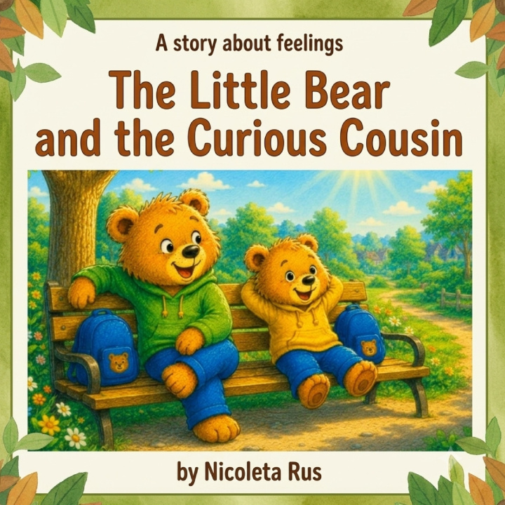 Knjiga The Little Bear and the Curious Cousin Nicoleta Rus
