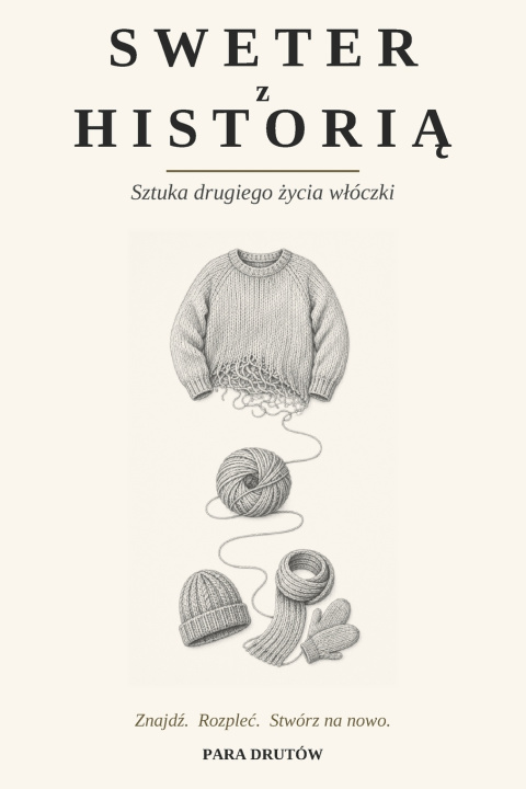 Buch Sweter z historią Para Drutów
