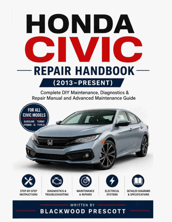 Kniha HONDA CR-V REPAIR HANDBOOK (2013-PRESENT) BLACKWOOD PRESCOTT