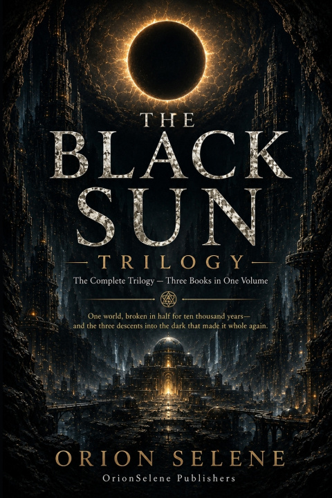 Книга THE BLACK SUN TRILOGY Orion Selene