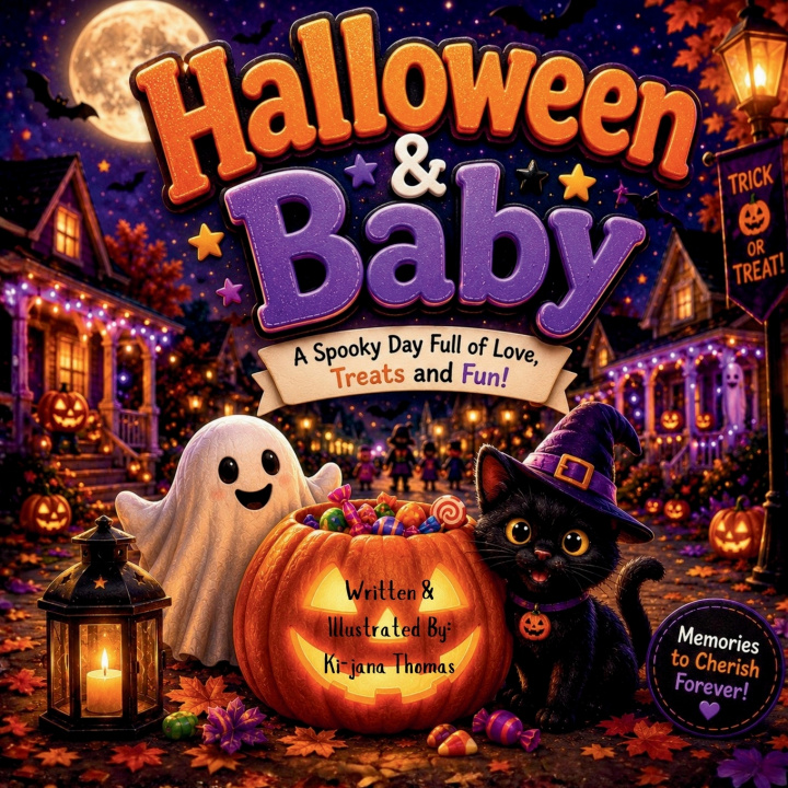 Libro Halloween & Baby Kijana Thomas