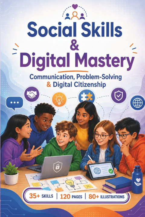 Carte Social Skills & Digital Mastery Book & Brush