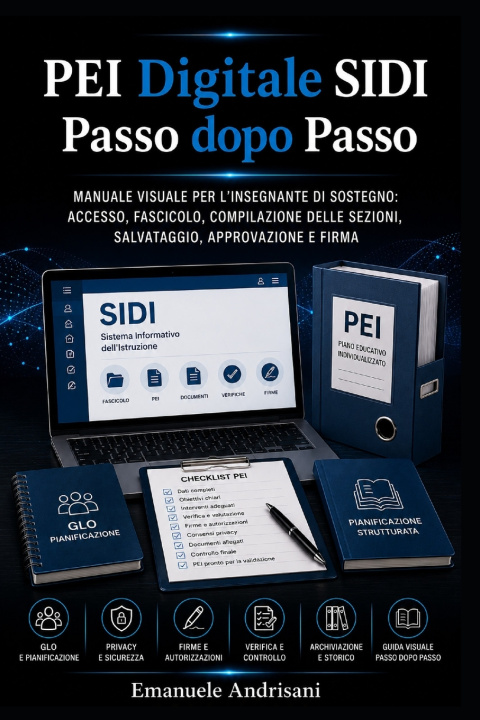 Libro PEI DIGITALE SIDI PASSO DOPO PASSO EMANUELE ANDRISANI